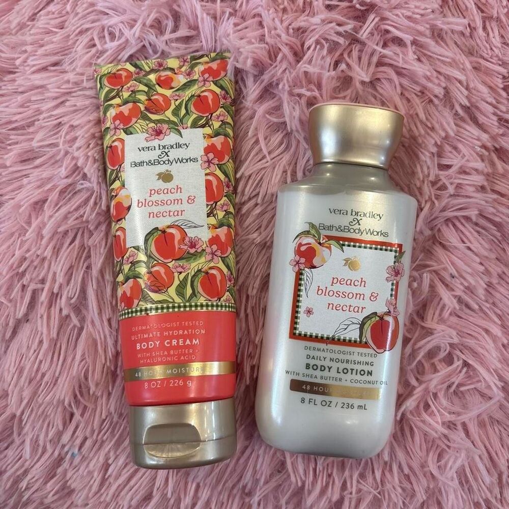 LIMITED EDITION Peach Blossom & Nectar Vera Wang x BBW Collab Set